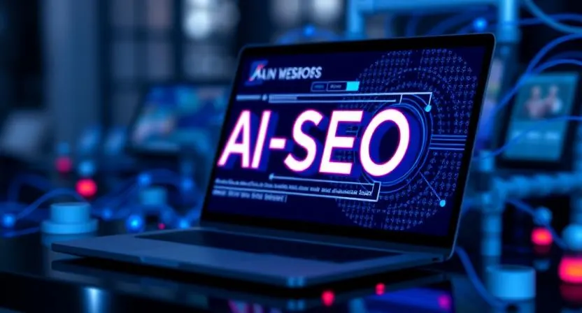 Boost Website Success with AI-Driven SEO and No-Code Tools 1 Infographic showing the benefits of AI-driven SEO